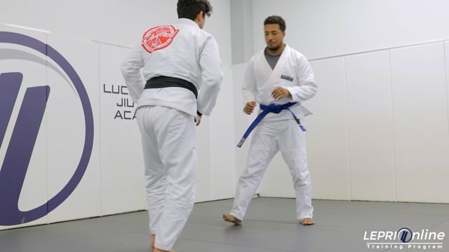 Tips From Fundamentals: Double Leg Defense to Sprawl to Back Take to Mount to Ezekiel Choke