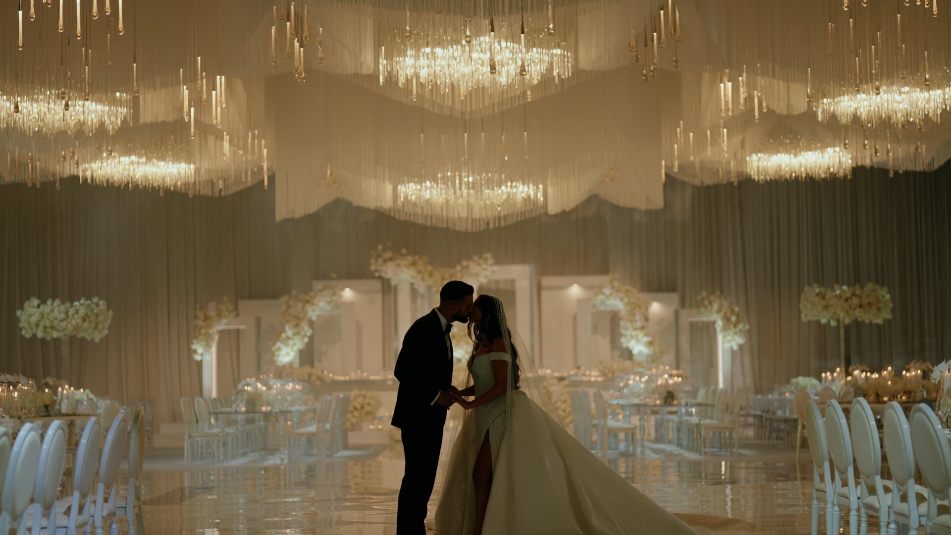 Daniel and Paris wedding film at Crown Palladium by C2 Films