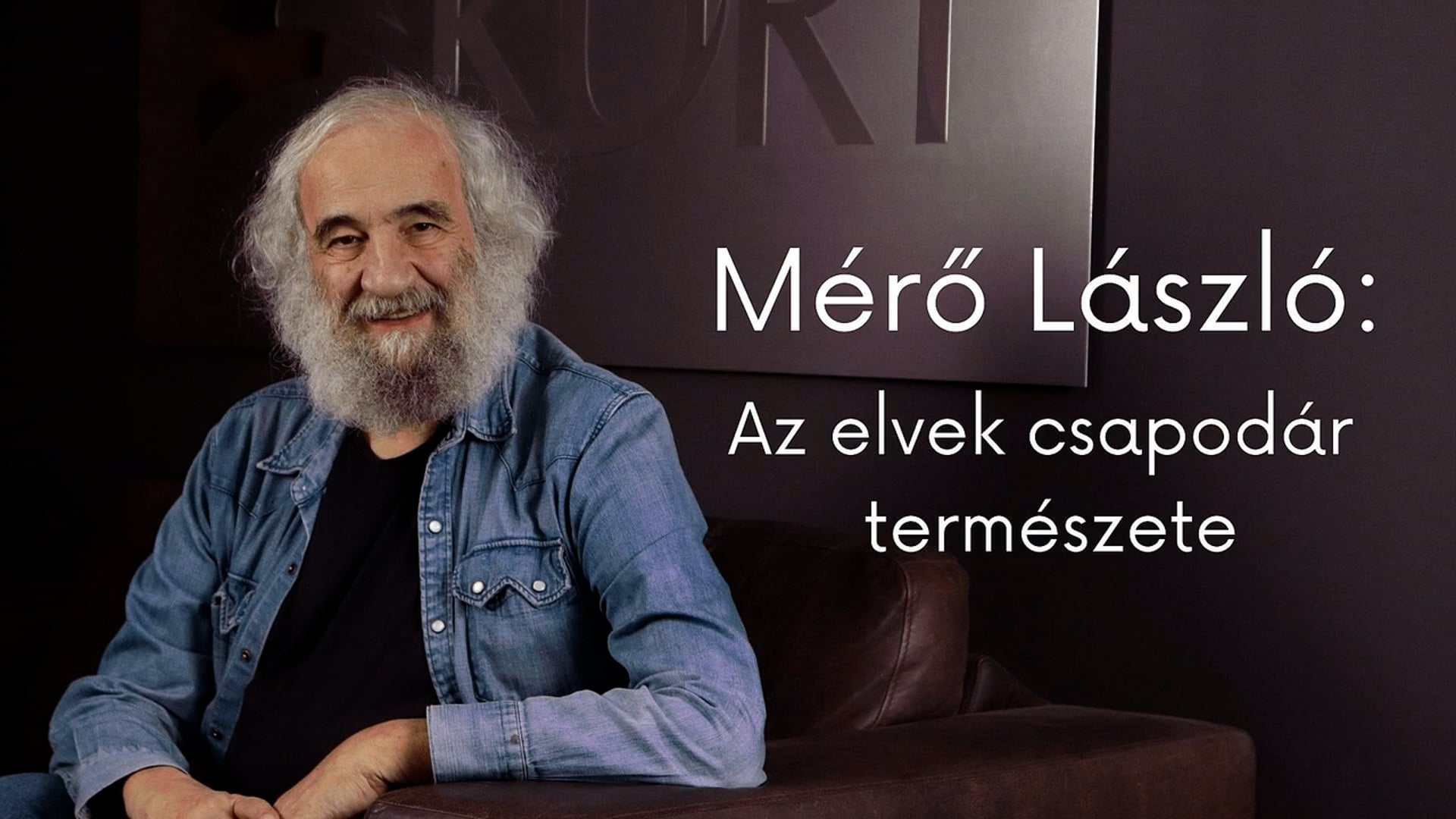 Dr. Mérő László:Az elvek csapodár természete