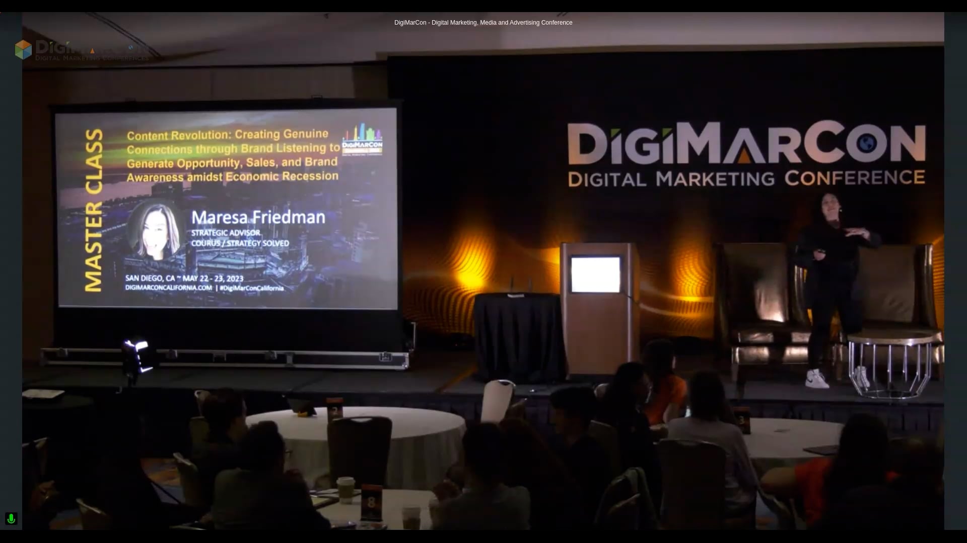 Content Revolution: Creating Genuine Connections through Brand Listening amidst Economic Recession - Maresa Friedman, Courus