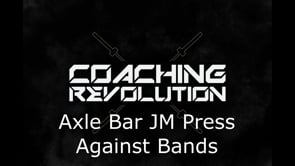 Axle Bar JM Press Against Bands