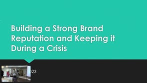 Building a Strong Brand Reputation and Keeping it During a Crisis