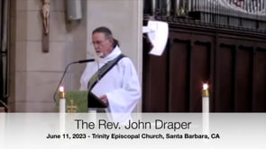 Sermon June 11, 2023: John Draper