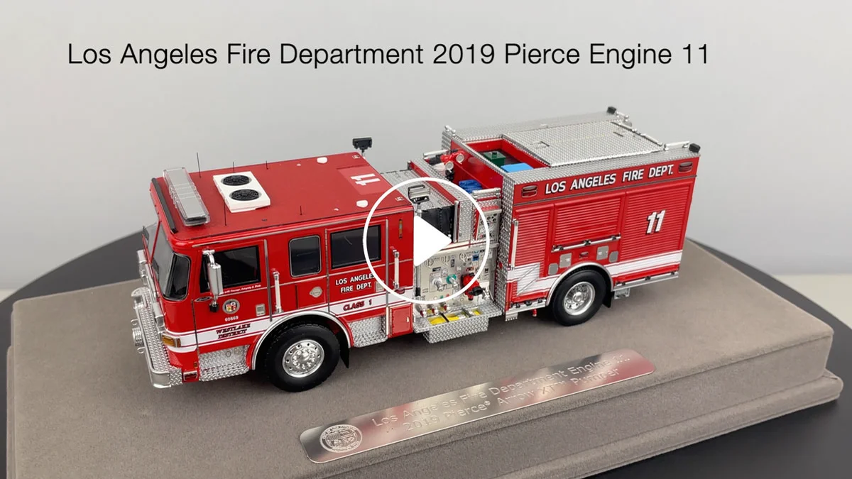 Fire Replicas City of Los Angeles Fire Department 2019 Pierce