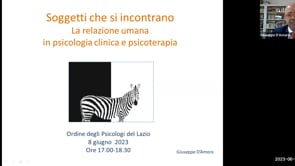 Soggetti che si incontrano: la relazione umana in psicologia clinica e in psicoterapia