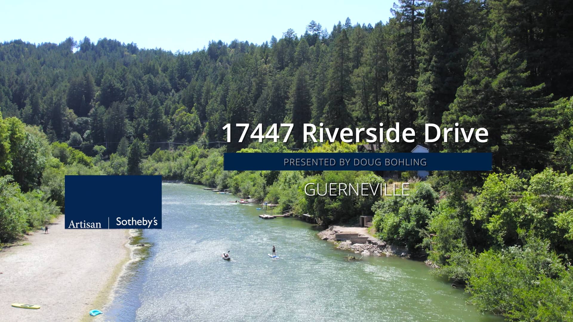 17447 Riverside Drive, Guerneville Presented by Doug Bohling on Vimeo