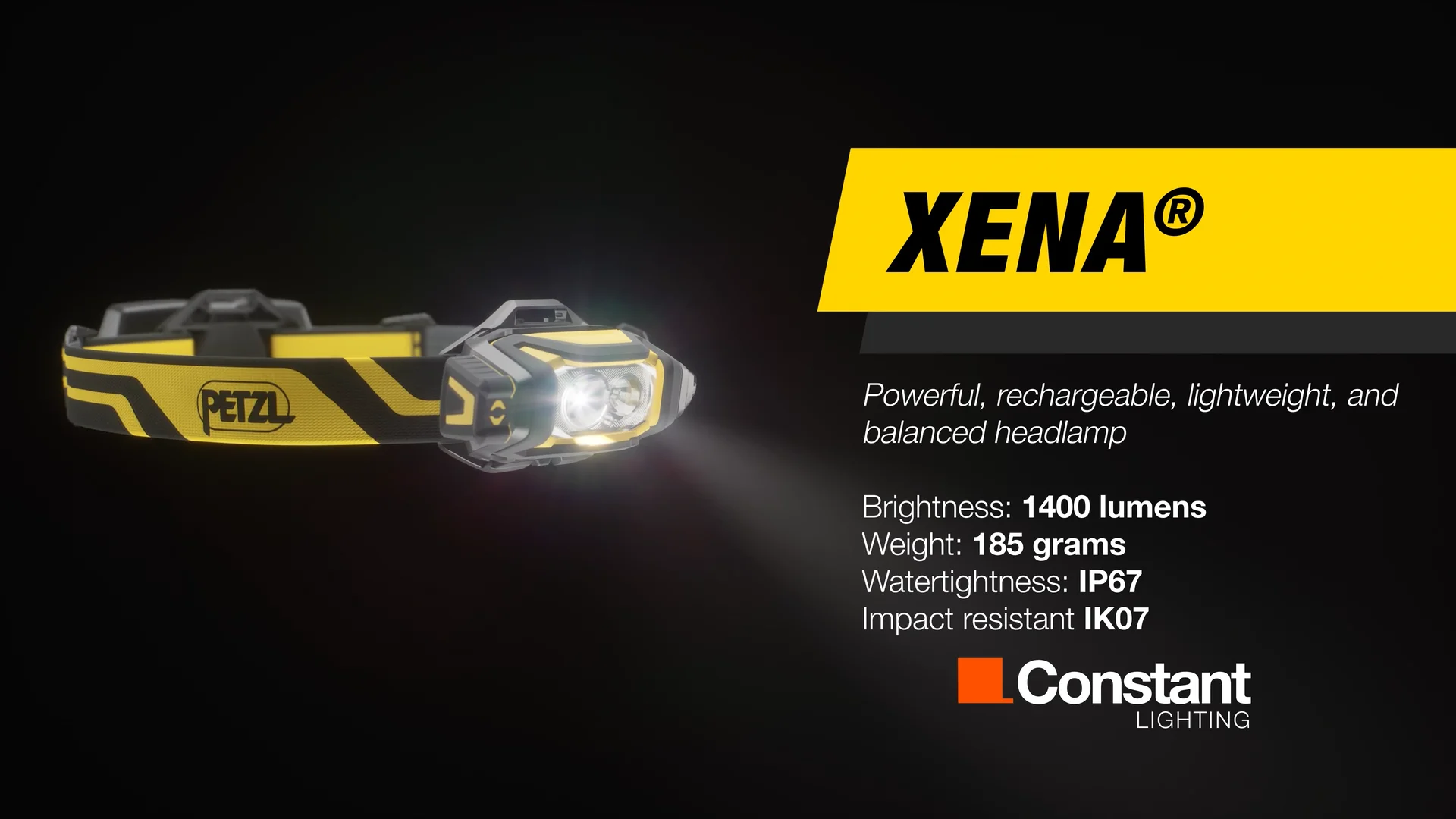 XENA®, Powerful, rechargeable, lightweight, and balanced XENA®, Powerful, rechargeable, lightweight, and balanced