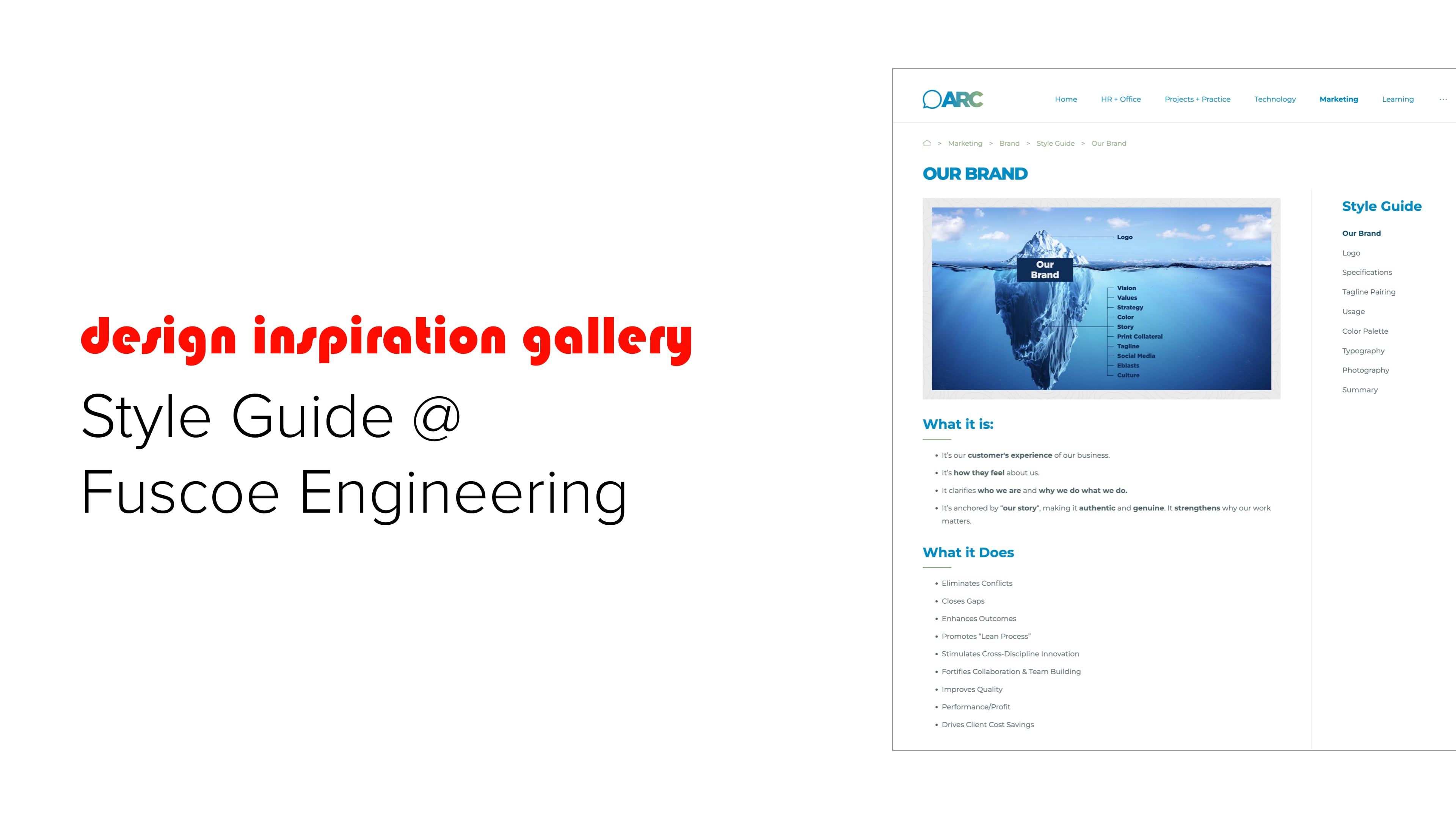 DIG: Style Guide @ Fuscoe Engineering on Vimeo