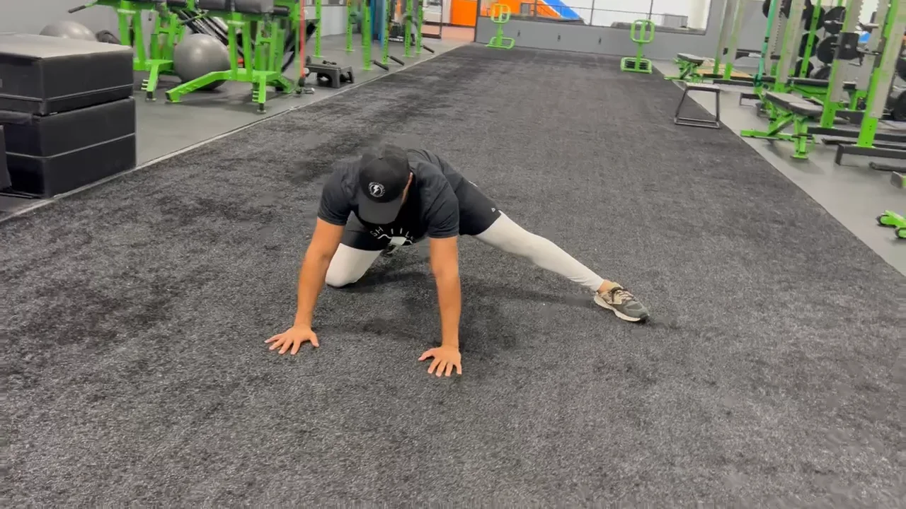 High Level Throwing® | Baseball Adductor Rocker Stretch on Vimeo