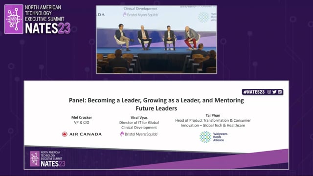 Panel: Becoming a Leader, Growing as a Leader, and Mentoring Future Leaders