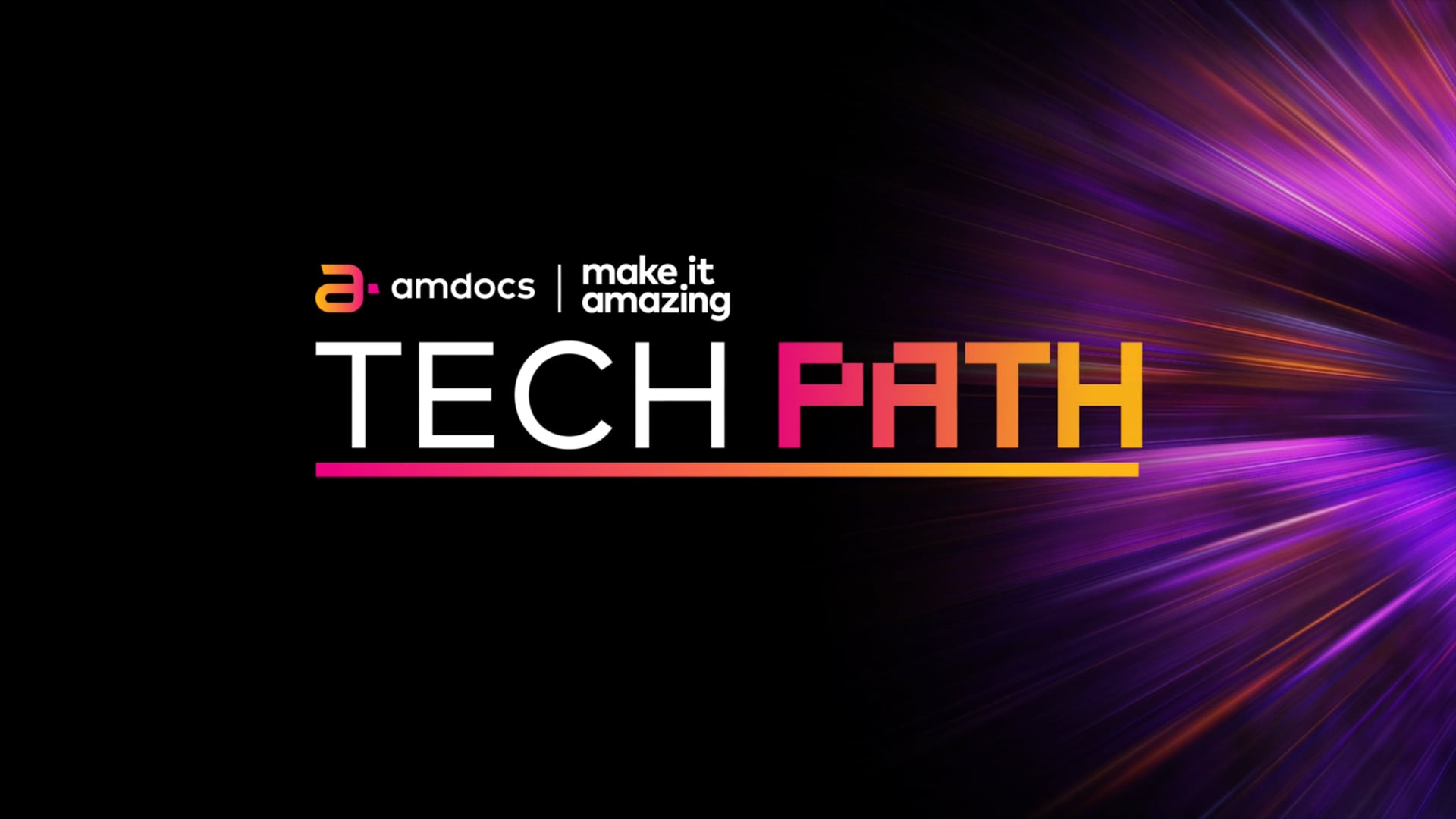 Amdocs Tech Path event