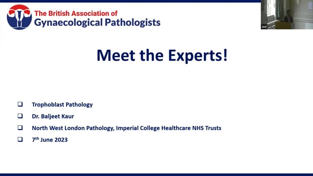 Slide Seminar: Trophoblastic cases, Dr Baljeet Kaur