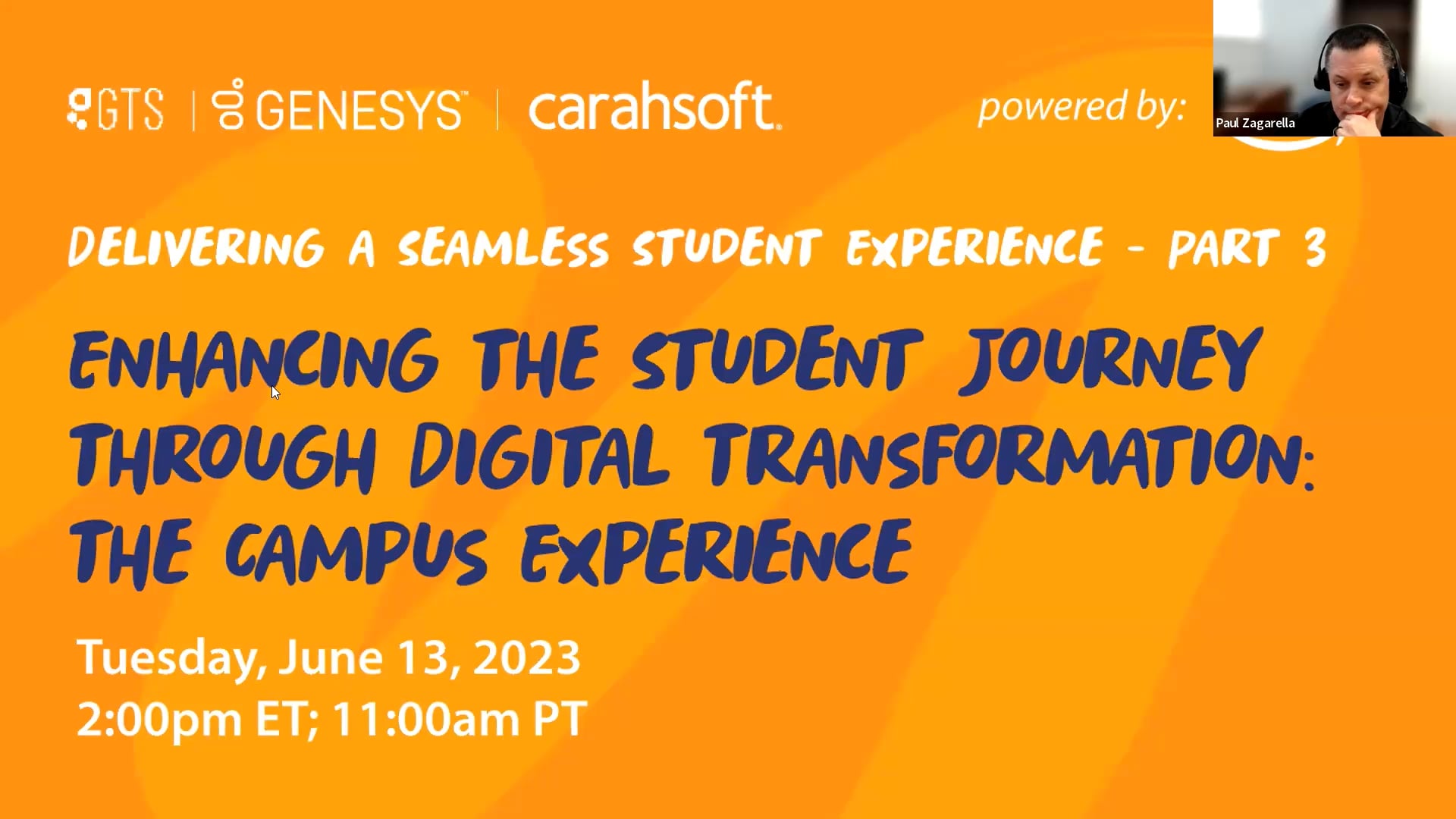 Enhancing the Student Journey Through Digital Transformation: The Campus Experience