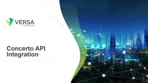 Concerto API Integration