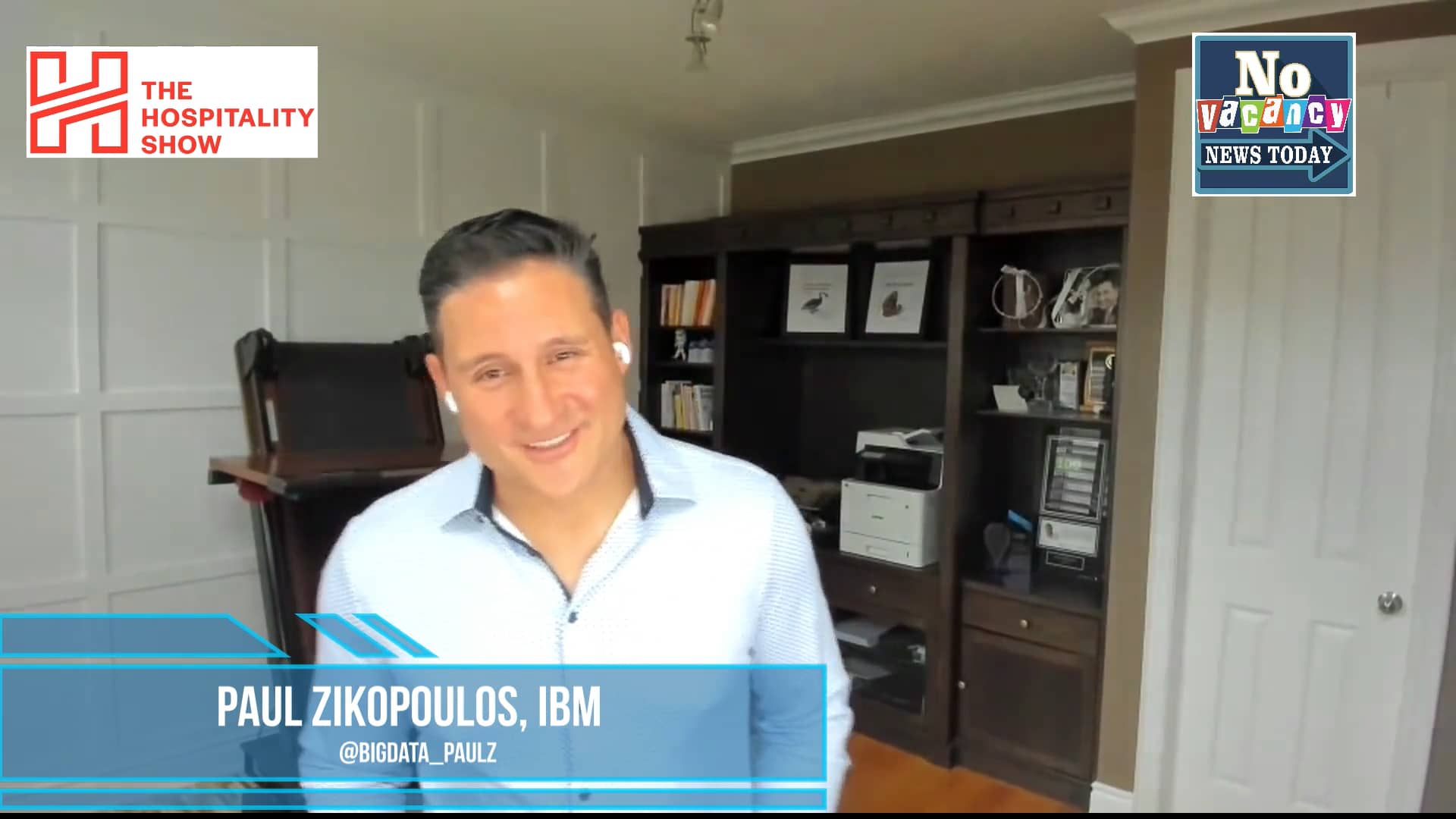 Paul Zikopoulos of IBM on The Hospitality Show! on Vimeo
