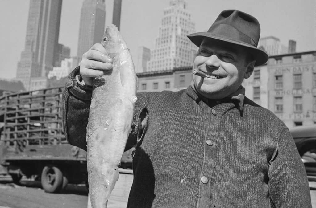 Fulton Street Fish Market in Manhattan 1968.mp4 on Vimeo