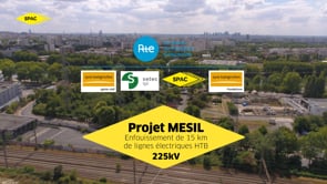 SPAC : Enfouissement de 15 km de ligne 225 kV pour RTE