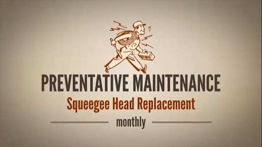 Squeegee Head Replacement - video thumbnail