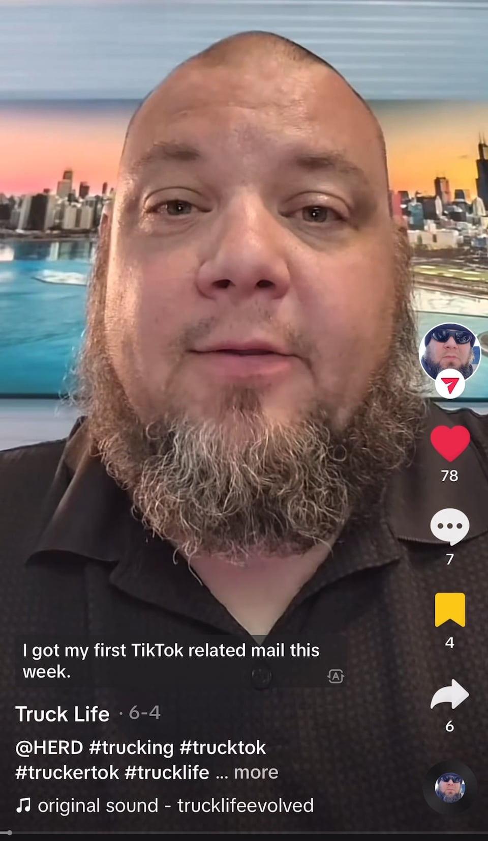 HERD Truck Guard Testimonial from @TruckLife on TikTok aka Alan.