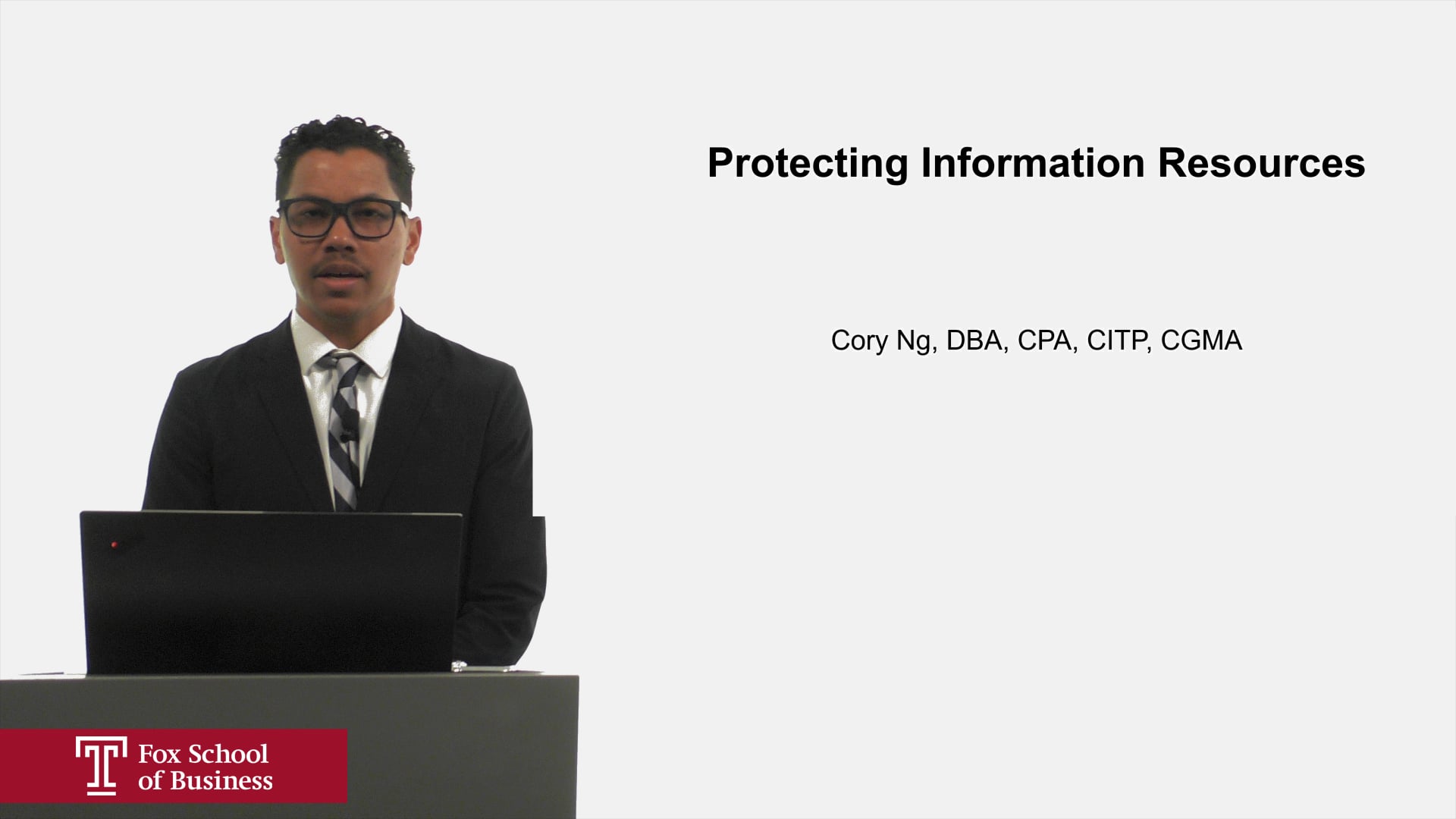 Protecting Information Resources