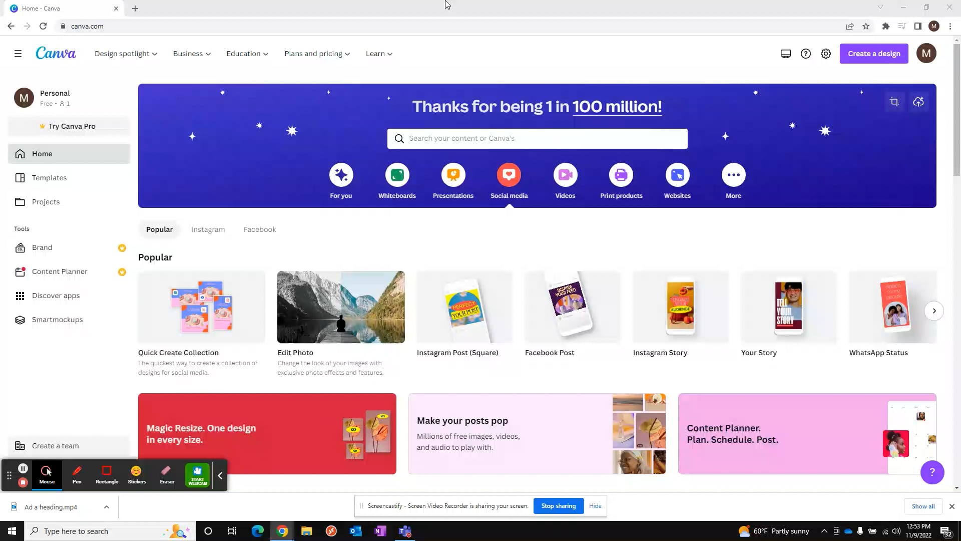 How to Use Canva | Videos & Movies on Vimeo