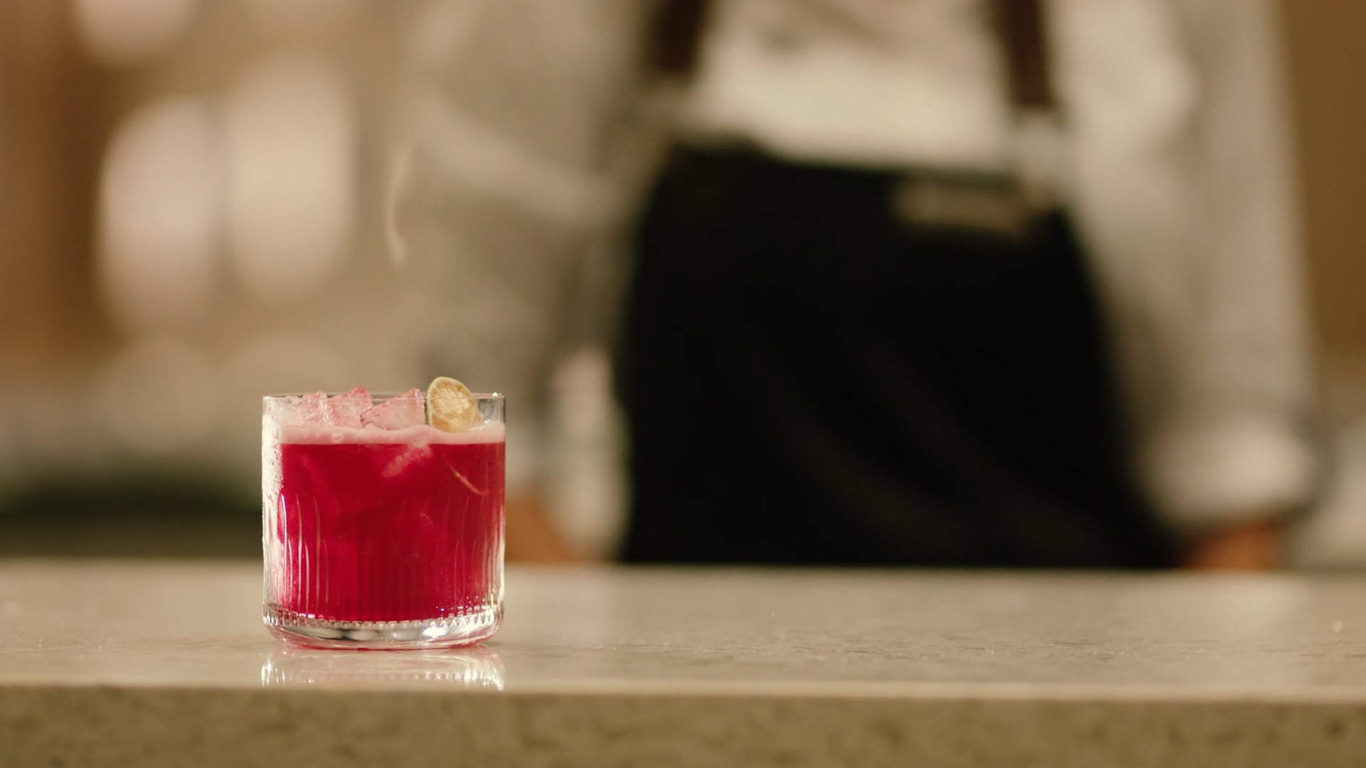 The Strawberry Gimlet