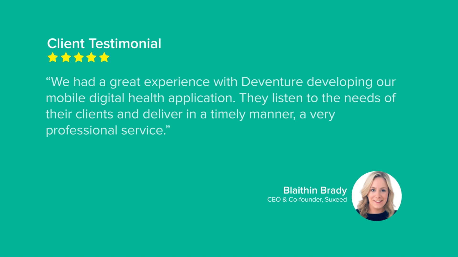 Deventure | Mobile Digital Health Application Development on Vimeo