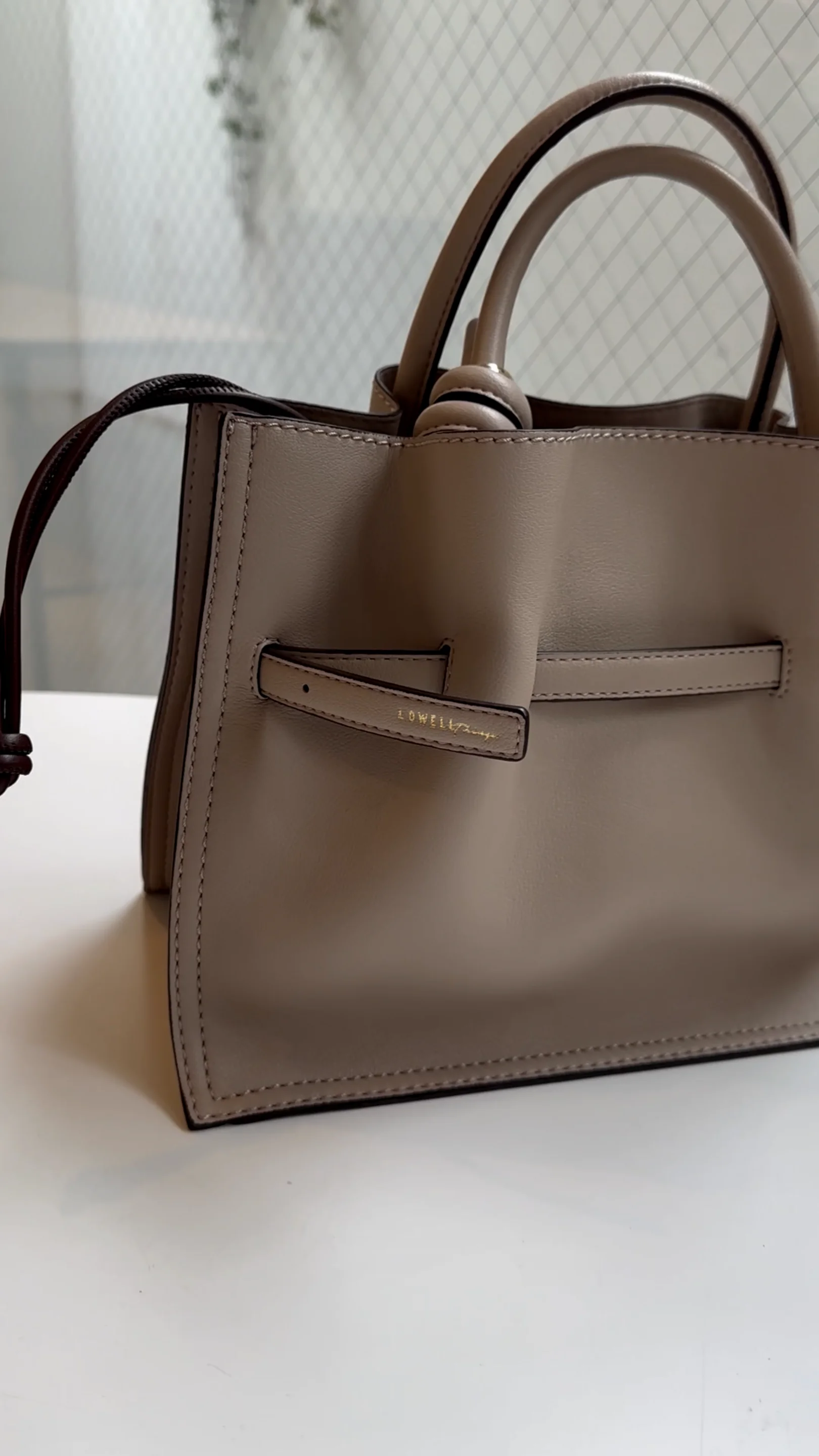 Swell/2WAYギャザーオープントートBAG mini｜LOWELL Things / ロウェル