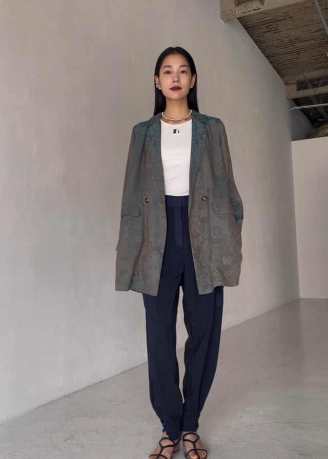 MEDI ALICIA JACQUARD JACKET アメリ ジャケット アウター | couvreur