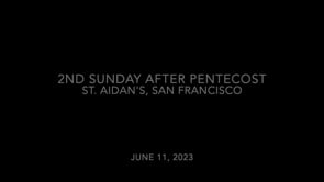 Banquet Canopy - 2nd Sunday after Pentecost