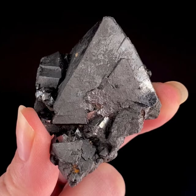 Hematite (var: Martite) (good sized crystal)