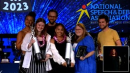 Speech & Debate national championship goes virtual – the Crusader