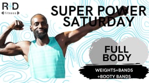 No music Super Power Saturay (weights+bands+booty bands) 61723