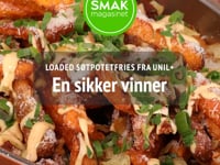 Matvideo: Loaded søtpotetfries