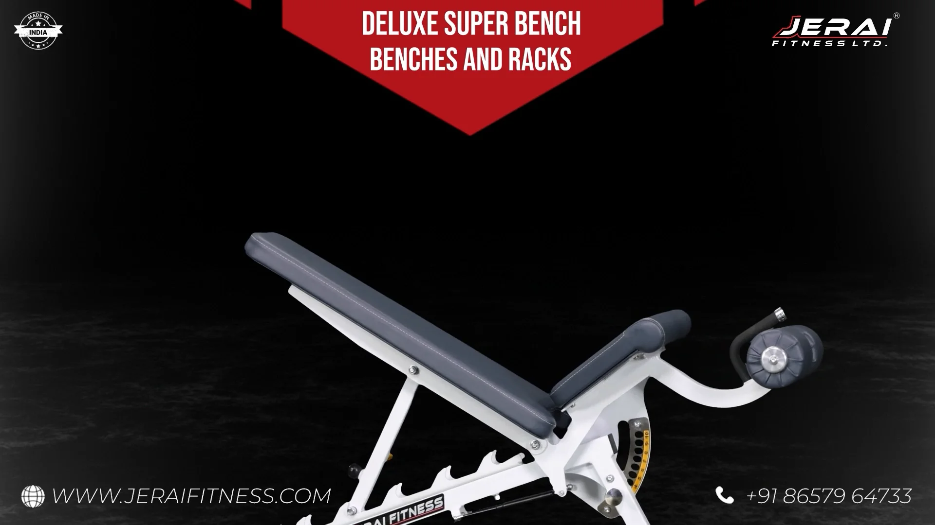 Checkout the Deluxe Super Bench from Jerai Fitness