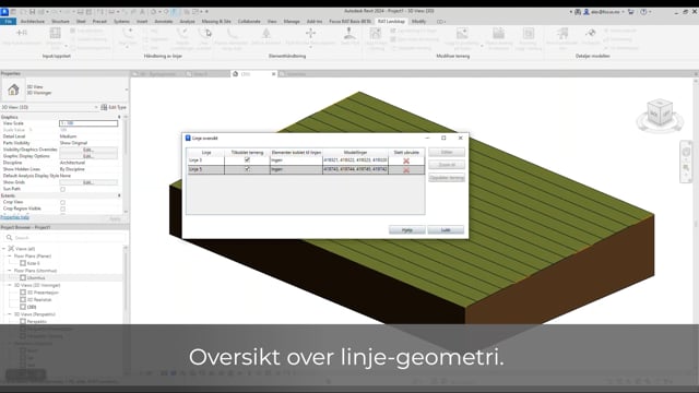 Oversikt over linjegeometri