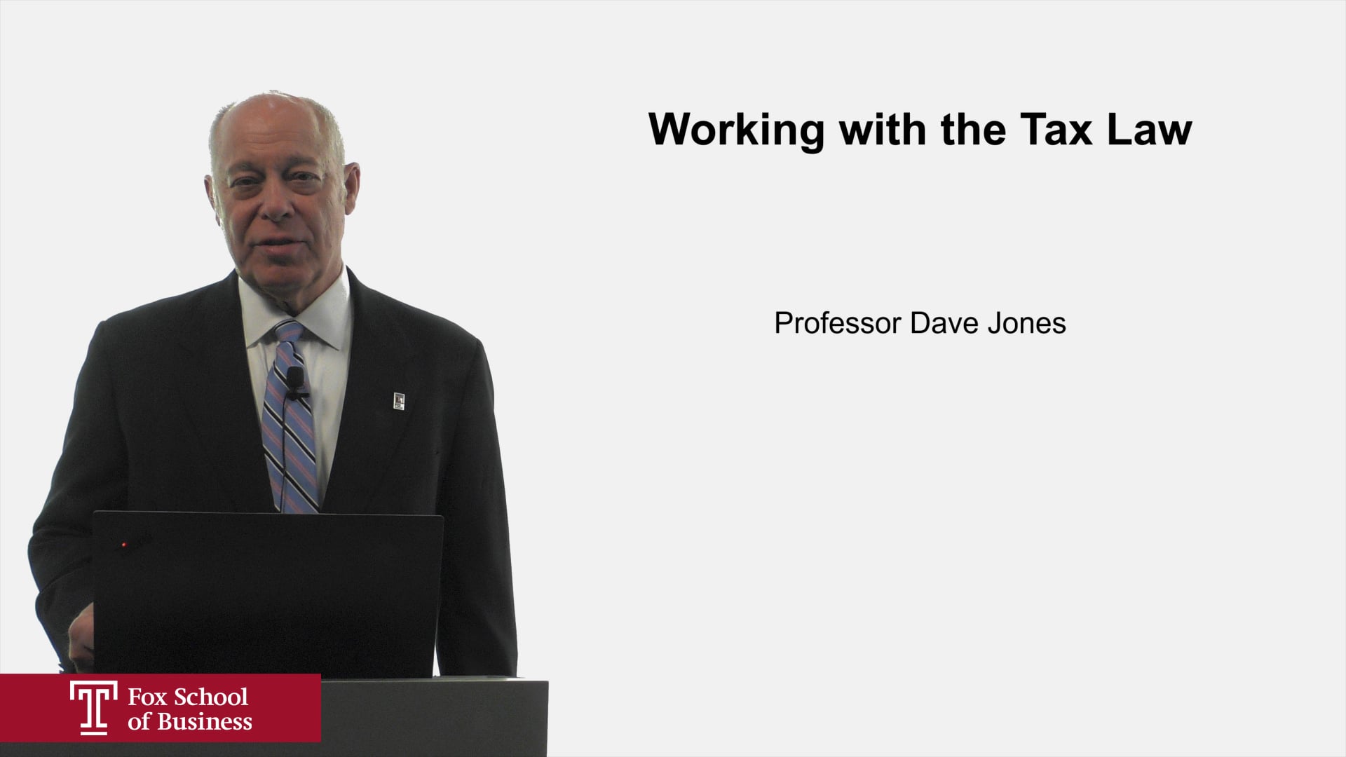 Login to view Working with the Tax Law