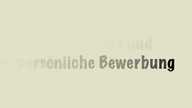 Vorschaubild: Amt für Wirtschaft und Arbeit: Elevator Speech Bewerbungstipps