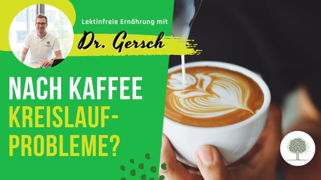 Woran könnte es liegen, wenn man nach Kaffeegenuss Kreislaufprobleme hat?