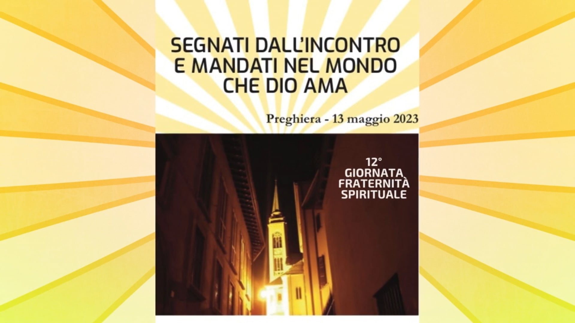 12° Giornata della Fraternità spirituale 2023
