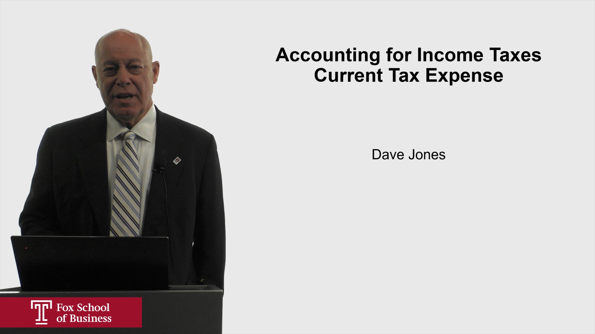 Accounting For Income Taxes Current Tax Expense