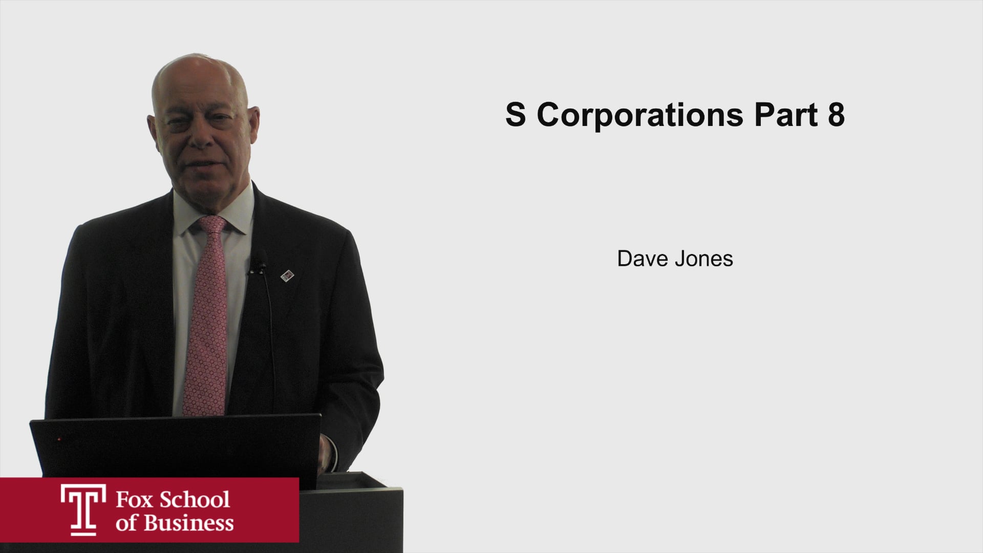 S Corporations Part 8