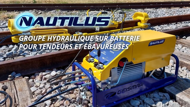 Nautilus | Groupe hydraulique sur batterie