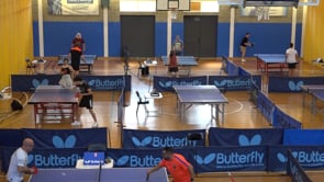 50 participants al torneig de tennis de taula amateur