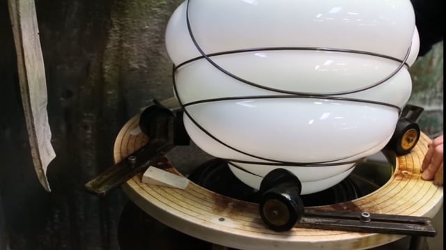 Caged Glass Craftsmanship