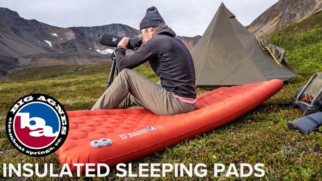 Огляд надувних килимків Big Agnes серії Divide Insulated