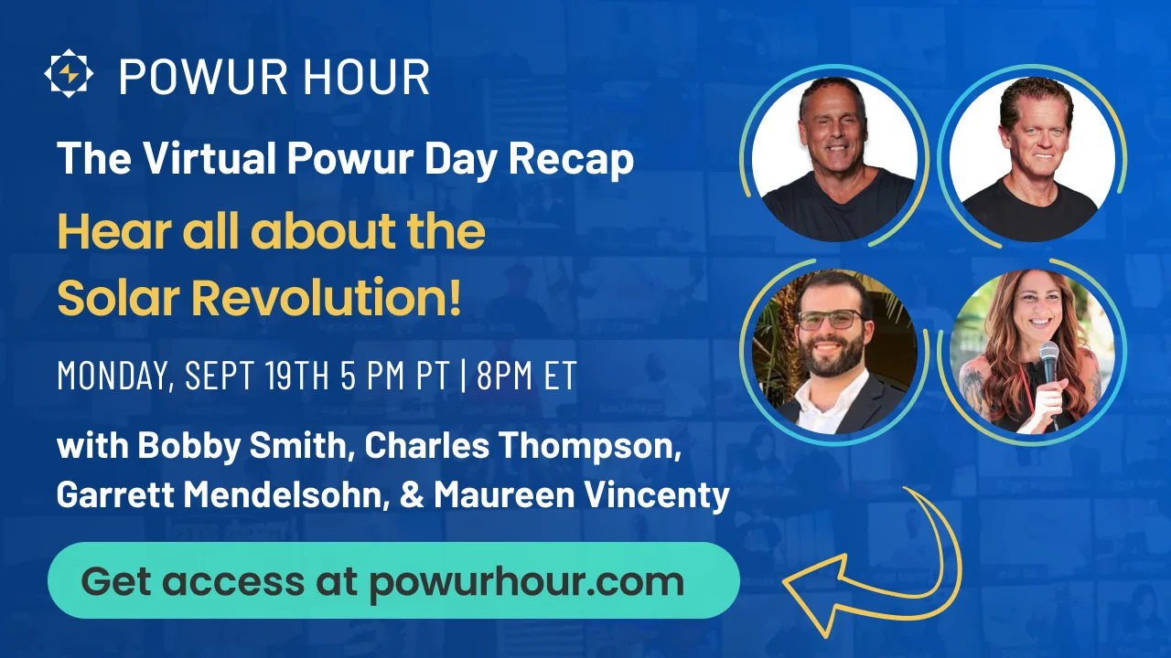 2022.09.19 Powur Hour - Powur Day Recap with Bobby Smith, Charles ...