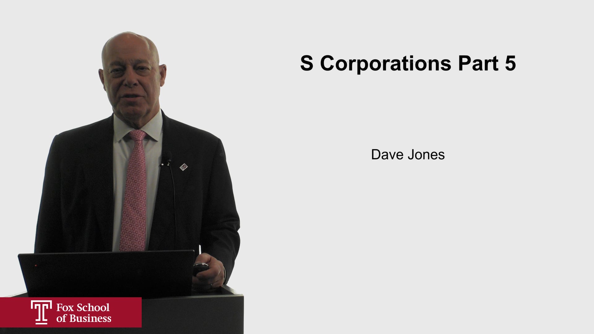 S Corporations Part 5