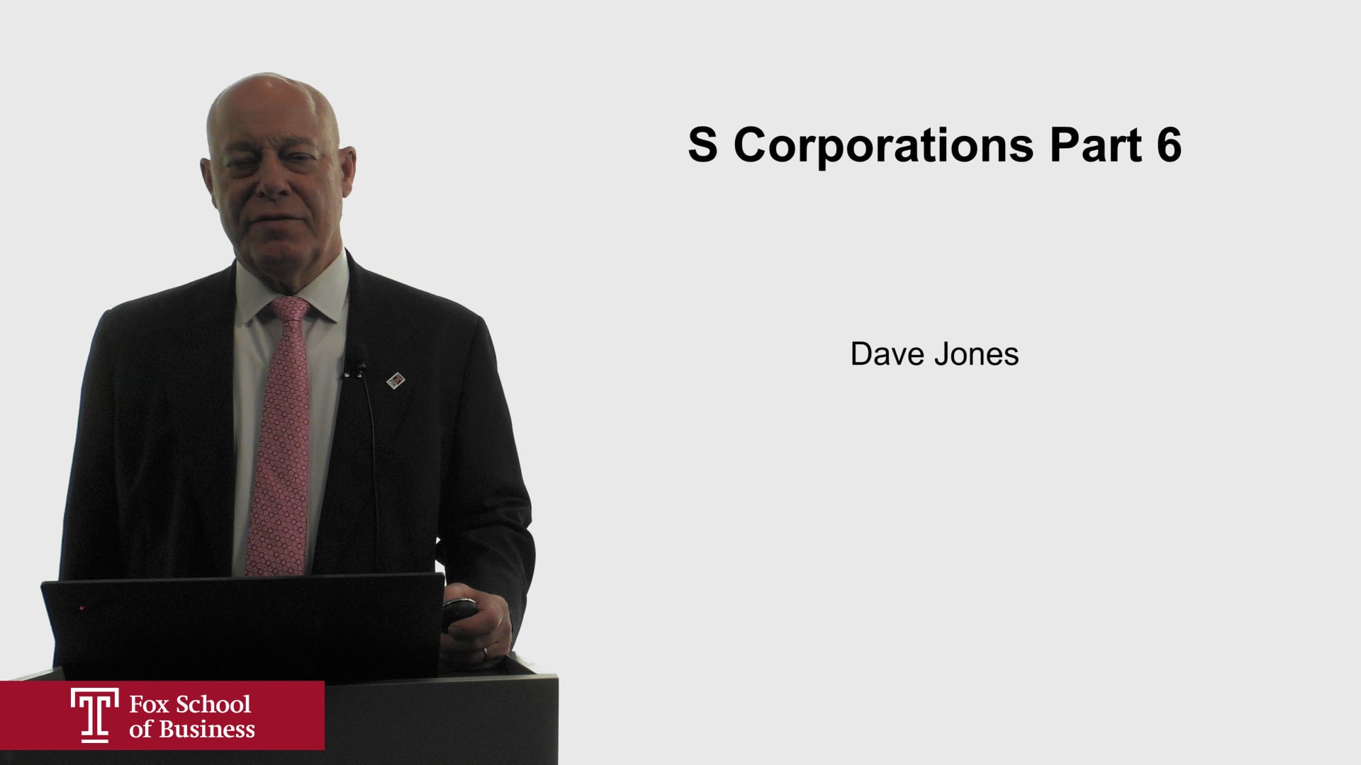 S Corporations Part 6
