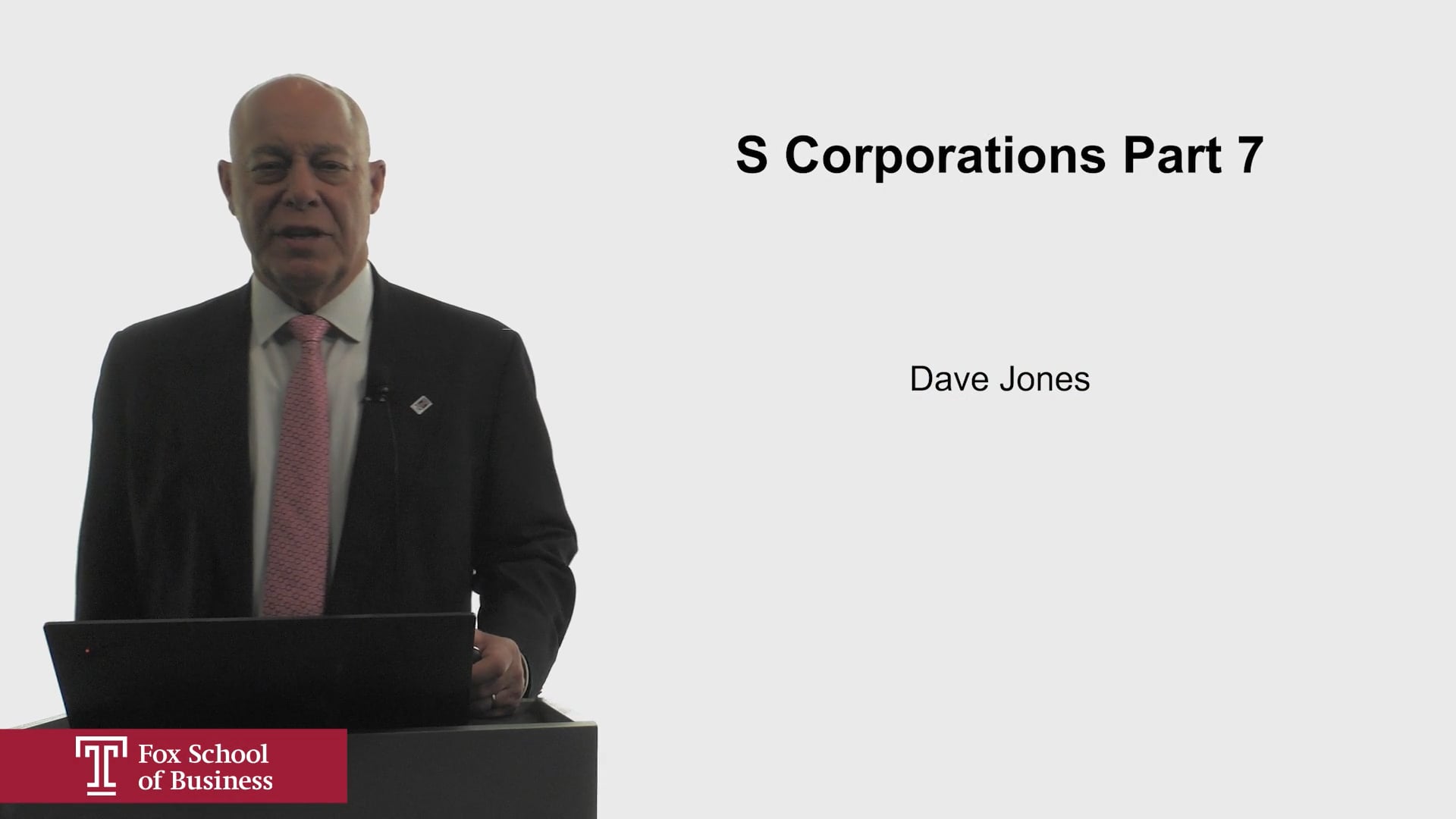 Login to view S Corporations Part 7